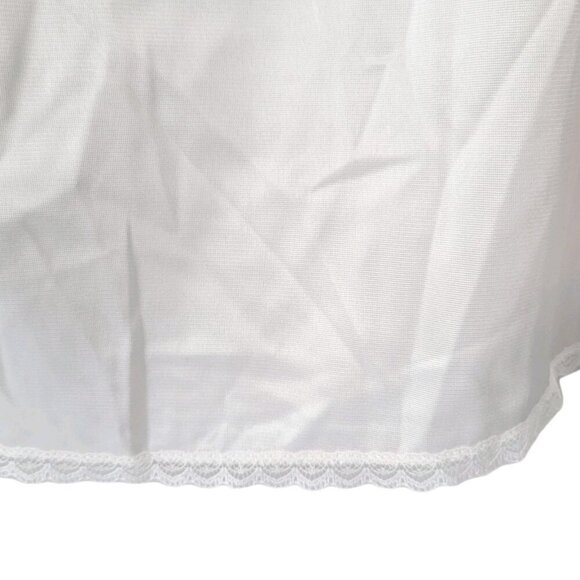 Vassarette Half Slip XL 24” NWT Women's Style 11122 White Ice Vintage Old Stock - Picture 3 of 3